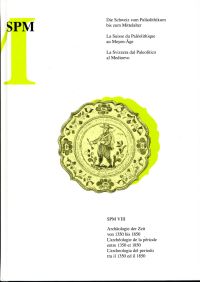 Stöckli, Archäologie der Zeit von 1350 bis 1850. (Umschlag)