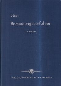 Löser, Bemessungsverfahren. (Umschlag)
