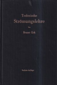 Eck, Technische Strömungslehre. (Umschlag)