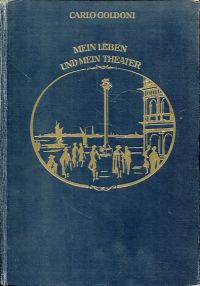 Goldoni, Mein Leben und mein Theater. (Umschlag)