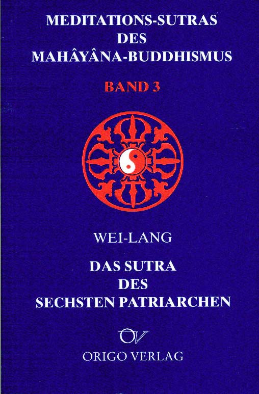 Muralt, Meditiations-Sutras des Mahâyâna-Buddhismus, Band 3: (Umschlag)