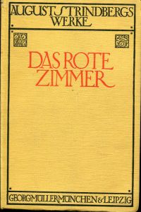 Strindberg, Das rote Zimmer. (Umschlag)