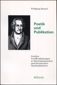 Bunzel, Poetik und Publikation. (Einband)