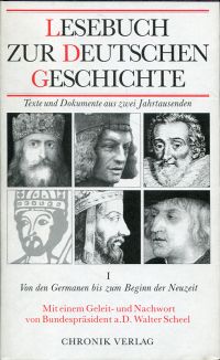 Lesebuch zur deutschen Geschichte. (Umschlag)