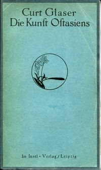 Glaser, Die Kunst Ostasiens. (Umschlag)