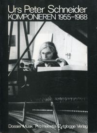 Schneider, Komponieren 1955 bis 1988. (Umschlag)
