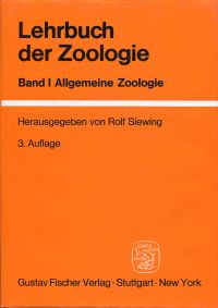 Siewing, Lehrbuch der Zoologie. (Umschlag)