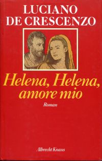De Crescenzo, Helena, Helena, amore mio (Umschlag)
