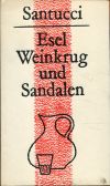 Santucci, Esel, Weinkrug und Sandalen. (Umschlag)