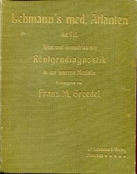 Groedel, Atlas und Grundriß der Röntgendiagnostik in der inneren Medizin. (Umschlag)