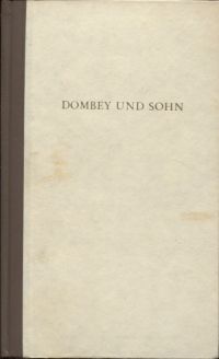 Dickens, Dombey und Sohn. (Umschlag)