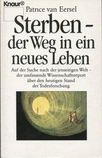 Van Eersel, Sterben - der Weg in ein neues Leben. (Umschlag)