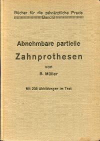 Müller, Abnehmbare partielle Zahnprothesen. (Umschlag)