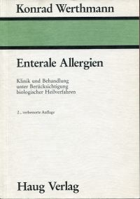 Werthmann, Enterale Allergien. (Umschlag)