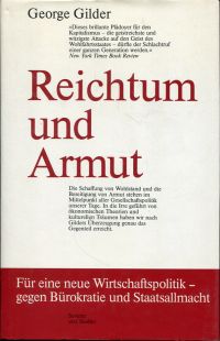 Gilder, Reichtum und Armut. (Umschlag)