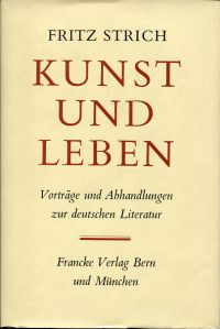 Strich, Kunst und Leben. (Umschlag)
