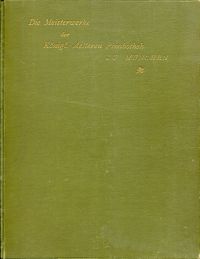 Die Meisterwerke der Königl. Aelteren Pinakothek zu München. (Umschlag)