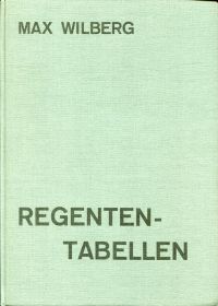 Wilberg, Regenten-Tabellen. (Umschlag)