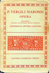Vergilius Maro, Opera. (Umschlag)