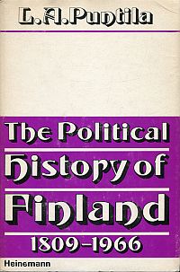 Puntila, The Political History of Finland 1809-1966. (Umschlag)
