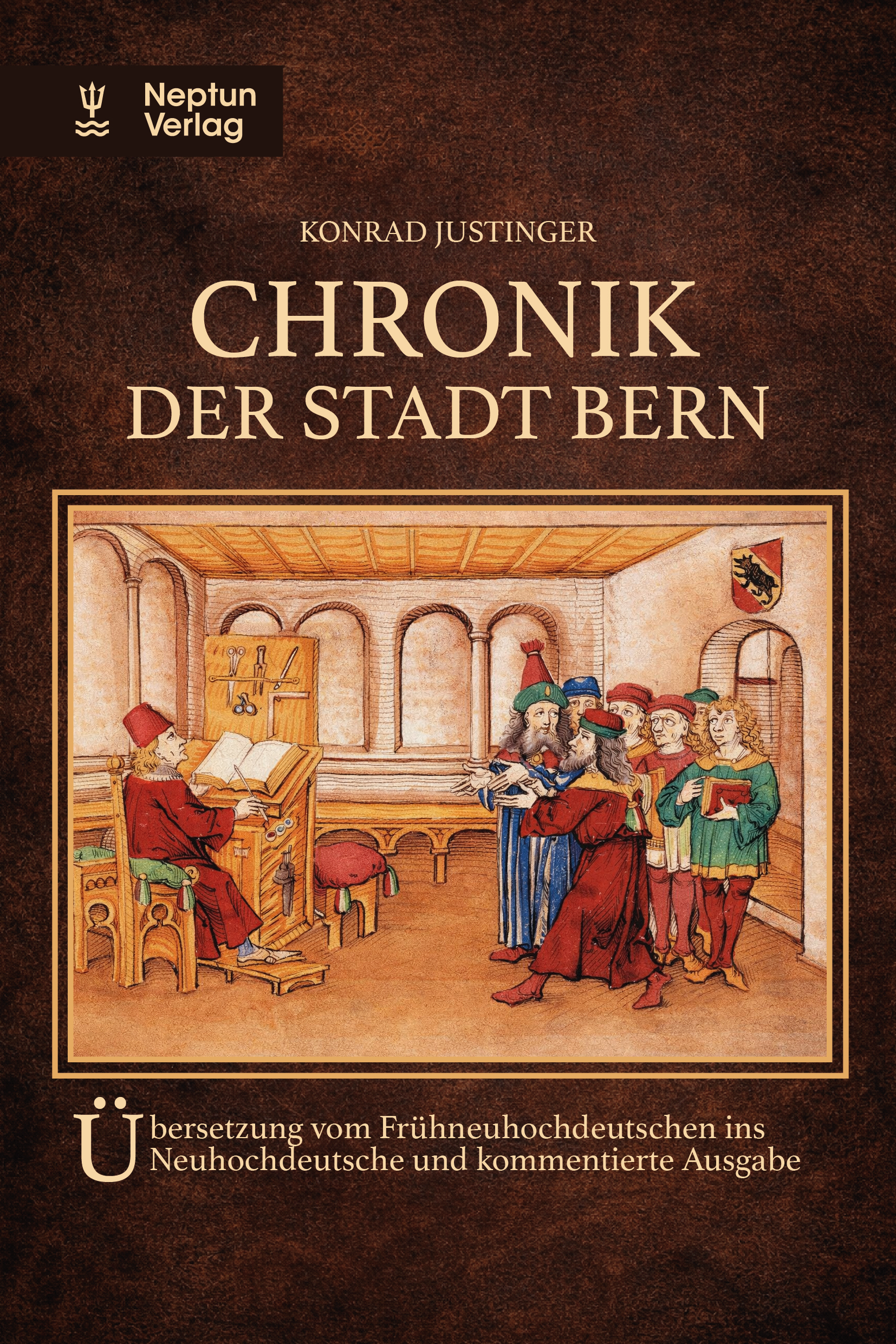Justinger, Chronik der Stadt Bern (Umschlag)