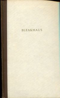 Dickens, Bleakhaus. (Umschlag)