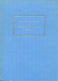 Rorschach, Psychodiagnostik. (Umschlag)