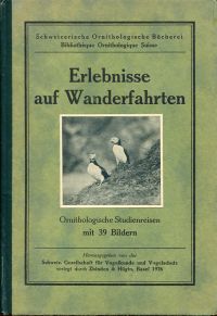Siegfried, Erlebnisse auf Wanderfahrten. (Umschlag)