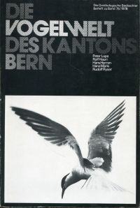 Lüps, Die Vogelwelt des Kantons Bern. Eine Uebersicht. (Umschlag)