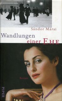 Márai, Wandlungen einer Ehe. (Umschlag)