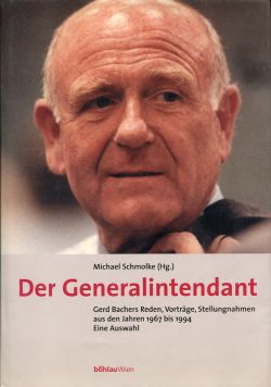 Schmolke, Der Generalintendant. (Einband)