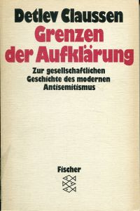 Claussen, Grenzen der Aufklärung. (Umschlag)
