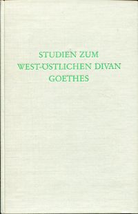 Lohner, Studien zum west-östlichen Divan Goethes. (Umschlag)