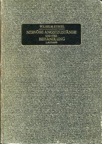 Stekel, Nervöse Angstzustände und ihre Behandlung. (Umschlag)