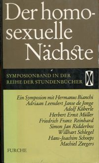 Der homosexuelle Nächste. (Umschlag)