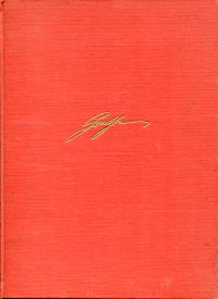 Payer von Thurn, Goethe, ein Bilderbuch. (Umschlag)