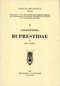 Pochon, Coleoptera Buprestidae. (Umschlag)