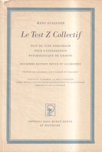 Zulliger, Le Text Z Collectif. (Umschlag)