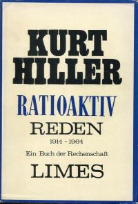 Hiller, Ratioaktiv. (Umschlag)