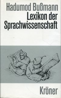 Bußmann, Lexikon der Sprachwissenschaft. (Umschlag)