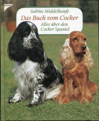 Middelhaufe, Das Buch vom Cocker. (Umschlag)