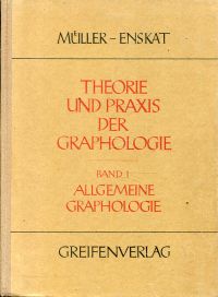 Müller, Theorie und Praxis der Graphologie. (Umschlag)
