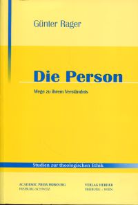 Rager, Die Person. (Umschlag)