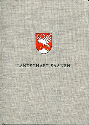 Beiträge zur Heimatkunde der Landschaft Saanen. (Einband)