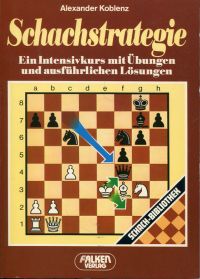 Koblenz, Schachstrategie. (Umschlag)