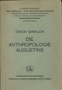Dinkler, Die Anthropologie Augustins. (Umschlag)