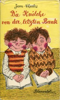 Jean-Charles: Die Knilche von der letzten Bank. (Umschlag)