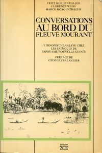 Morgenthaler, Conversations au bord du fleuve mourant. (Umschlag)