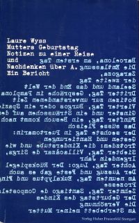 Wyss, Mutters Geburtstag. (Umschlag)