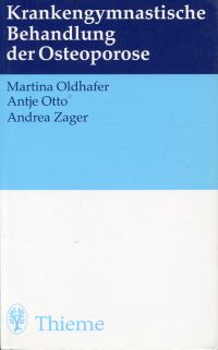 Oldhafer, Krankengymnastische Behandlung der Osteoporose. (Umschlag)